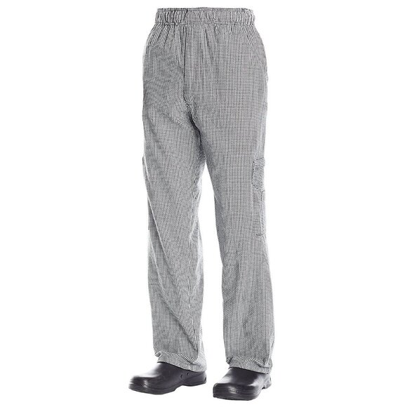 Chef Code Cargo Pants with Elastic Waist, Drawstring and Zipper Cargo Pants, XL - Picture 1 of 2